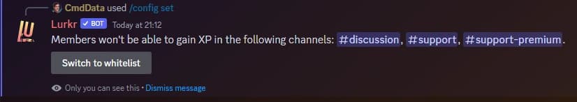 If you don't do anything, the channels will be set as they are!